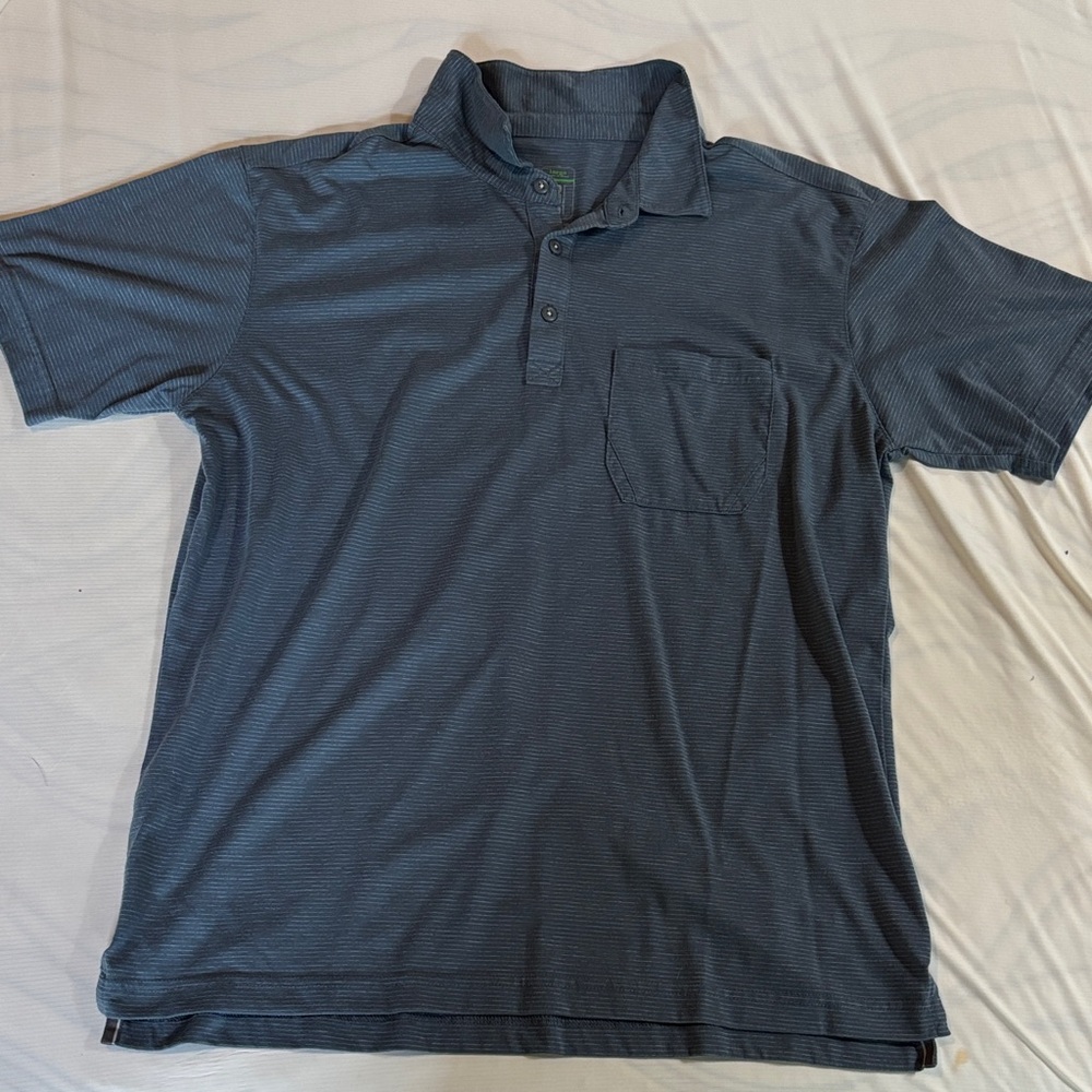 Stio Navy Polo Shirt